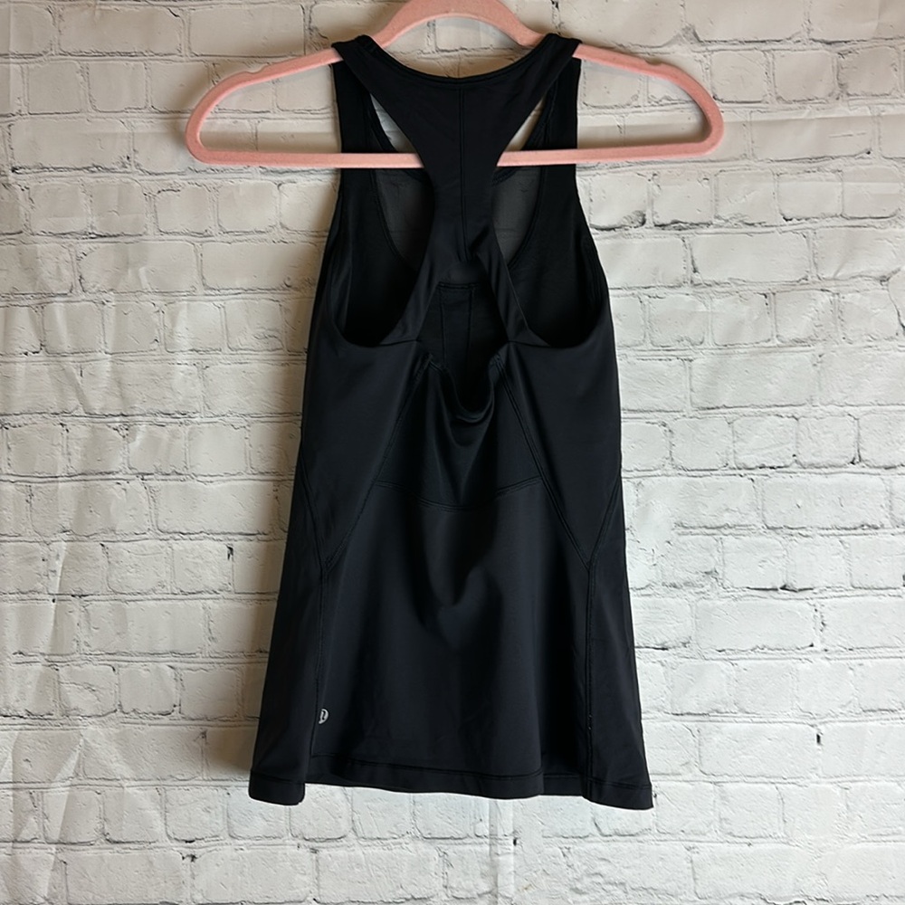 Lululemon Mesh With Me Black Tank - Picture 8 of 12